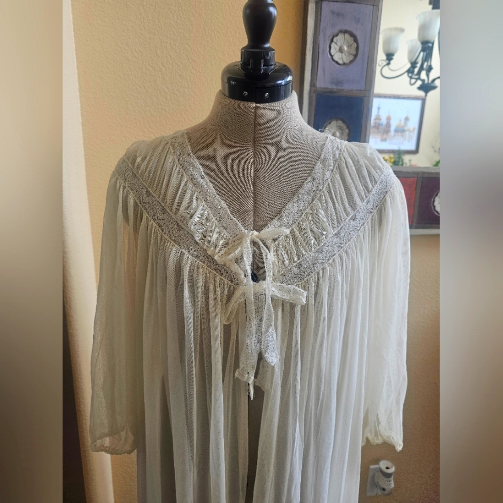 Vintage mesh nightgown